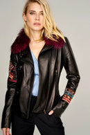 Esmeralda Kadın Deri Ceket | Derimod Esmeralda Kadın Deri Ceket | Derimod