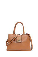 Women's Tan Long Strap Shoulder Bag | Derimod Women's Tan Long Strap Shoulder Bag | Derimod