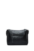 Women's Black Crocodile Cross Bag | Derimod Women's Black Crocodile Cross Bag | Derimod