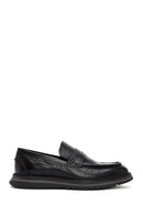 Erkek Siyah Deri Casual Loafer | Derimod Erkek Siyah Deri Casual Loafer | Derimod