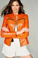 Eva Kadın Deri Ceket | Derimod Eva Kadın Deri Ceket | Derimod