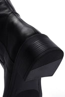 Women's Black Leather Boots | Derimod Women's Black Leather Boots | Derimod