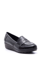 Kadın Yılan Derisi Desenli Ayakkabı | Derimod Kadın Yılan Derisi Desenli Ayakkabı | Derimod