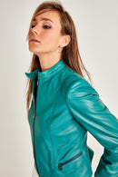 Viola Kadın Deri Ceket | Derimod Viola Kadın Deri Ceket | Derimod