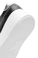 Women's Black Lace-Up Thick Soled Sneaker | Derimod Women's Black Lace-Up Thick Soled Sneaker | Derimod