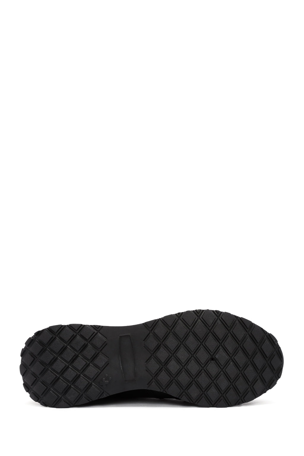 Erkek Siyah Bağcıklı Deri Casual Sneaker