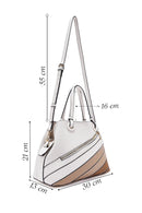 Kadın Bej Uzun Askılı Kol Çantası | Derimod Kadın Bej Uzun Askılı Kol Çantası | Derimod