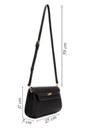Kadın Siyah Uzun Askılı Çapraz Çanta | Derimod Kadın Siyah Uzun Askılı Çapraz Çanta | Derimod