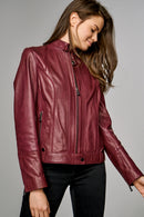 Irma Kadın Deri Ceket | Derimod Irma Kadın Deri Ceket | Derimod
