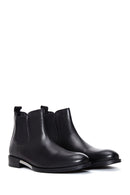 Men's Black Leather Classic Chelsea Boots | Derimod Men's Black Leather Classic Chelsea Boots | Derimod