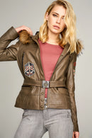 Layla Kadın Deri Ceket | Derimod Layla Kadın Deri Ceket | Derimod