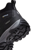 Caterpillar Erkek Siyah Waterproof Deri Bot | Derimod Caterpillar Erkek Siyah Waterproof Deri Bot | Derimod
