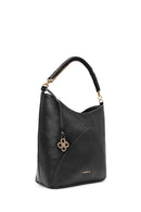 Women's Black Long Strap Shoulder Bag | Derimod Women's Black Long Strap Shoulder Bag | Derimod