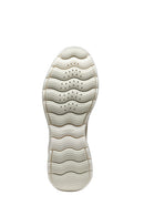 Geox Women's Beige D Xtors D - Mesh + Geobuck Lace-Up Chunky Sole Sneakers | Derimod Geox Women's Beige D Xtors D - Mesh + Geobuck Lace-Up Chunky Sole Sneakers | Derimod