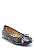 Kadın Siyah Fiyonk Babet | Derimod Kadın Siyah Fiyonk Babet | Derimod