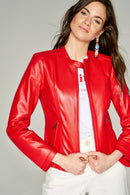 Malibuna Kadın Deri Ceket | Derimod Malibuna Kadın Deri Ceket | Derimod