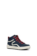 Geox Erkek Çocuk Lacivert Weemble Bağcıklı Fermuar Detaylı Bilekli Sneaker | Derimod Geox Erkek Çocuk Lacivert Weemble Bağcıklı Fermuar Detaylı Bilekli Sneaker | Derimod