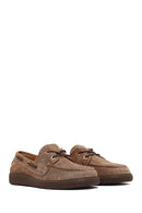 Women's Mink Lace-up Suede Leather Casual Shoes | Derimod Women's Mink Lace-up Suede Leather Casual Shoes | Derimod