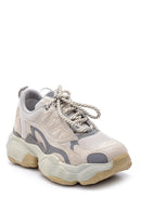 Kadın Yüksek Tabanlı Sneaker | Derimod Kadın Yüksek Tabanlı Sneaker | Derimod