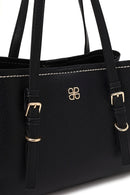 Woman Black Long-Strap Shoulder Bag | Derimod Woman Black Long-Strap Shoulder Bag | Derimod