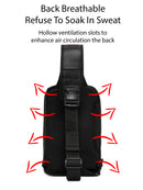 D-Pack Men's Black Long Strap Shoulder Bag | Derimod D-Pack Men's Black Long Strap Shoulder Bag | Derimod