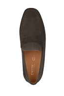 Geox Men's Brown Kosmopolis + Grip Suede Leather Casual Loafer | Derimod Geox Men's Brown Kosmopolis + Grip Suede Leather Casual Loafer | Derimod