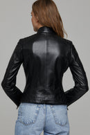 Hilary Kadın Deri Ceket | Derimod Hilary Kadın Deri Ceket | Derimod