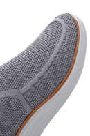 Derimod Zero Men's Gray Thick Sole Sneaker | Derimod Derimod Zero Men's Gray Thick Sole Sneaker | Derimod