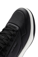 Skechers Erkek Siyah Uno Court Bağcıklı Kalın Tabanlı Sneaker | Derimod Skechers Erkek Siyah Uno Court Bağcıklı Kalın Tabanlı Sneaker | Derimod