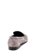 Kadın Süet Toka Detaylı Loafer | Derimod Kadın Süet Toka Detaylı Loafer | Derimod