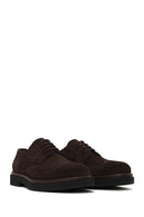 Male Brown Lace-up Suede Casual Shoes | Derimod Male Brown Lace-up Suede Casual Shoes | Derimod