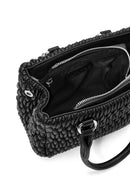 Kadın Siyah Uzun Askılı Kapitone Kol Çantası | Derimod Kadın Siyah Uzun Askılı Kapitone Kol Çantası | Derimod