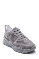 Kadın Deri Süet Sneaker | Derimod Kadın Deri Süet Sneaker | Derimod