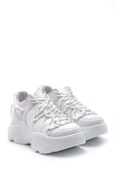 Kadın Yüksek Tabanlı Sneaker | Derimod Kadın Yüksek Tabanlı Sneaker | Derimod