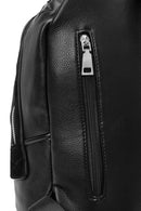 Kadın Siyah Yıldız Desenli Sırt Çantası | Derimod Kadın Siyah Yıldız Desenli Sırt Çantası | Derimod