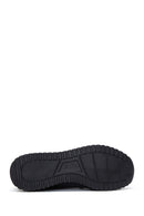 Erkek Lacivert Deri Sneaker | Derimod Erkek Lacivert Deri Sneaker | Derimod