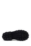 Women's Black Zippered Leather Boots | Derimod Women's Black Zippered Leather Boots | Derimod