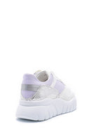 Kadın Gümüş Detaylı Sneaker | Derimod Kadın Gümüş Detaylı Sneaker | Derimod