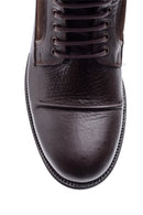 Men's Lace-up Leather Boots | Derimod Men's Lace-up Leather Boots | Derimod
