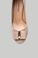 Women's Powder Leather Shoes | Derimod Women's Powder Leather Shoes | Derimod