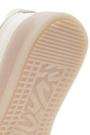 Alberto Guardiani Men's White New Era Lace-Up Leather Sneakers | Derimod Alberto Guardiani Men's White New Era Lace-Up Leather Sneakers | Derimod