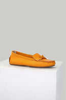 Sarı Kadın Deri Loafer | Derimod Sarı Kadın Deri Loafer | Derimod