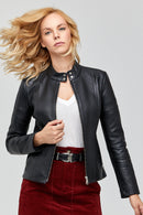 Tania Kadın Deri Ceket | Derimod Tania Kadın Deri Ceket | Derimod
