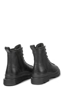 Camper Women's Black Brutus Leather Boots | Derimod Camper Women's Black Brutus Leather Boots | Derimod