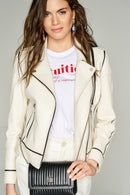 Bianca Kadın Deri Ceket | Derimod Bianca Kadın Deri Ceket | Derimod