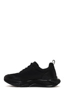 Derimod Zero Male Black Lace-Up Thick-Soled Leather Casual Sneaker | Derimod Derimod Zero Male Black Lace-Up Thick-Soled Leather Casual Sneaker | Derimod