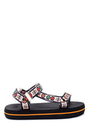 Women's Beige Flat Sandals | Derimod Women's Beige Flat Sandals | Derimod