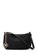 Women's Black Long Strap Shoulder Bag | Derimod Women's Black Long Strap Shoulder Bag | Derimod