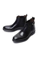 Men's Black Chelsea Leather Boots | Derimod Men's Black Chelsea Leather Boots | Derimod