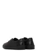 Woman Black Lace-Up Leather Comfort Shoes | Derimod Woman Black Lace-Up Leather Comfort Shoes | Derimod